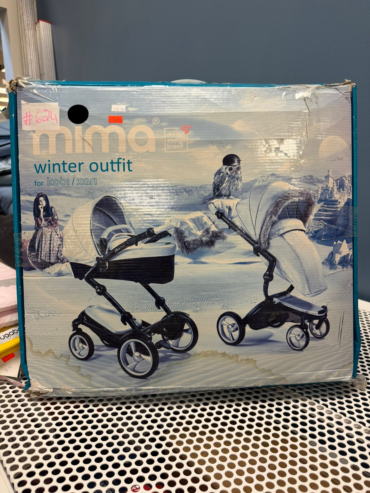 mima winter outfit for stroller kobi/xari black
