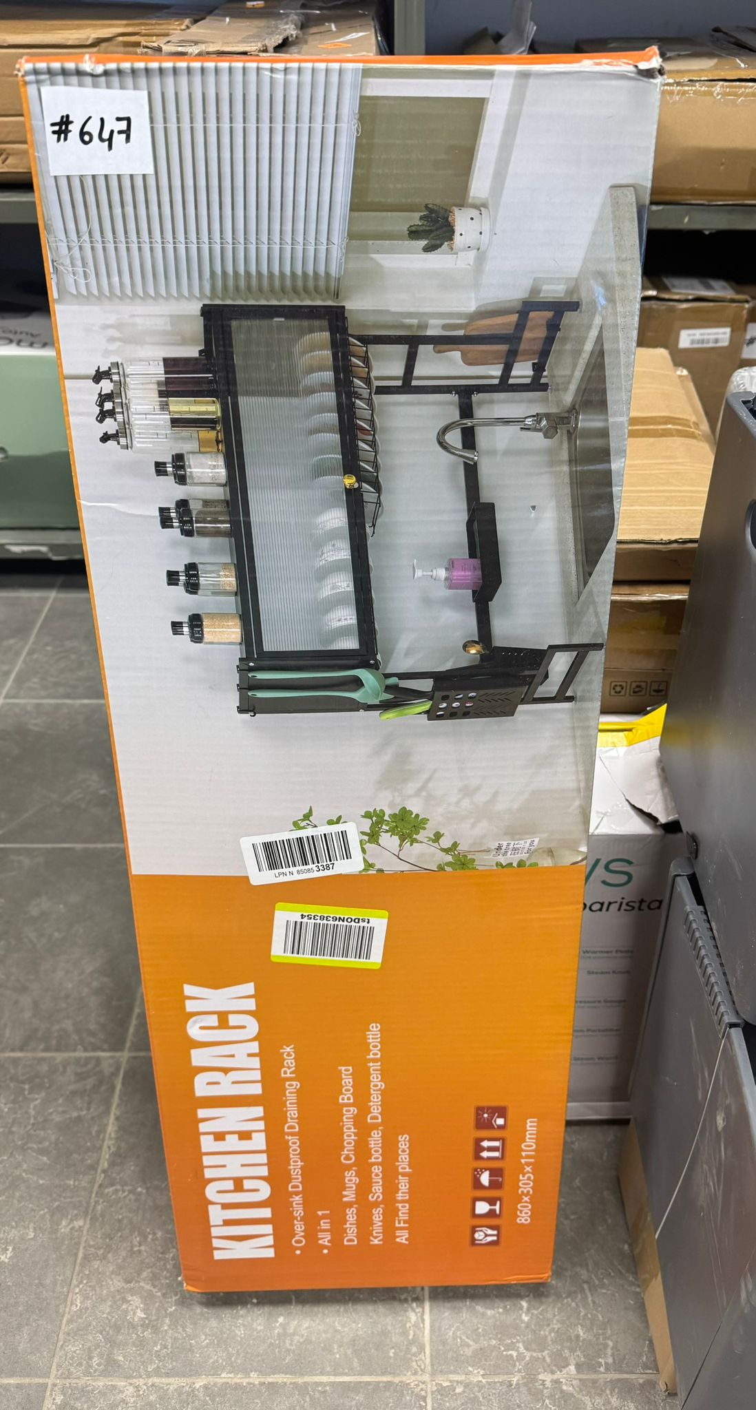 kitchen rack