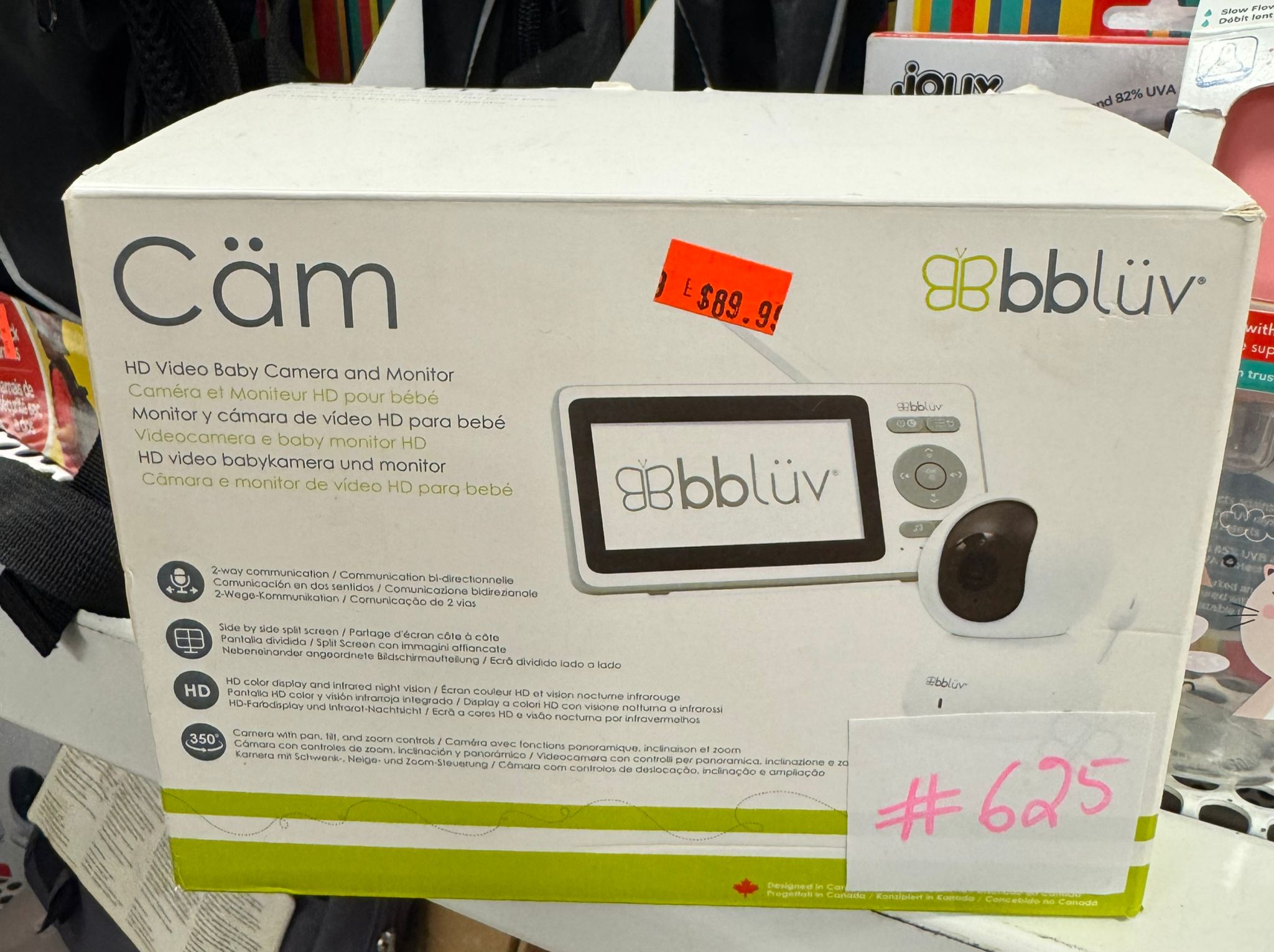 bbluv cam hd video baby camera and monitor