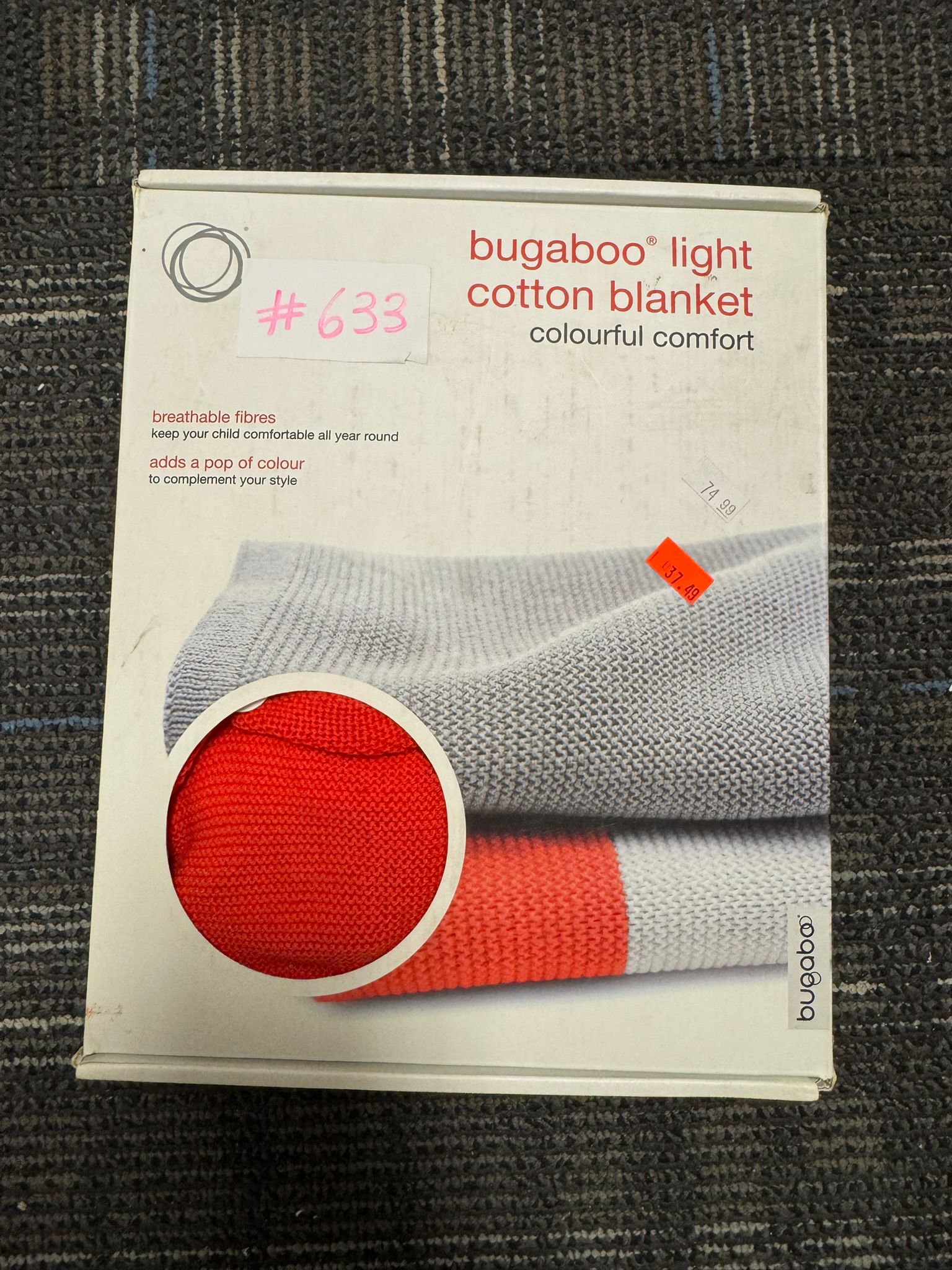 bugaboo light cotton blanket