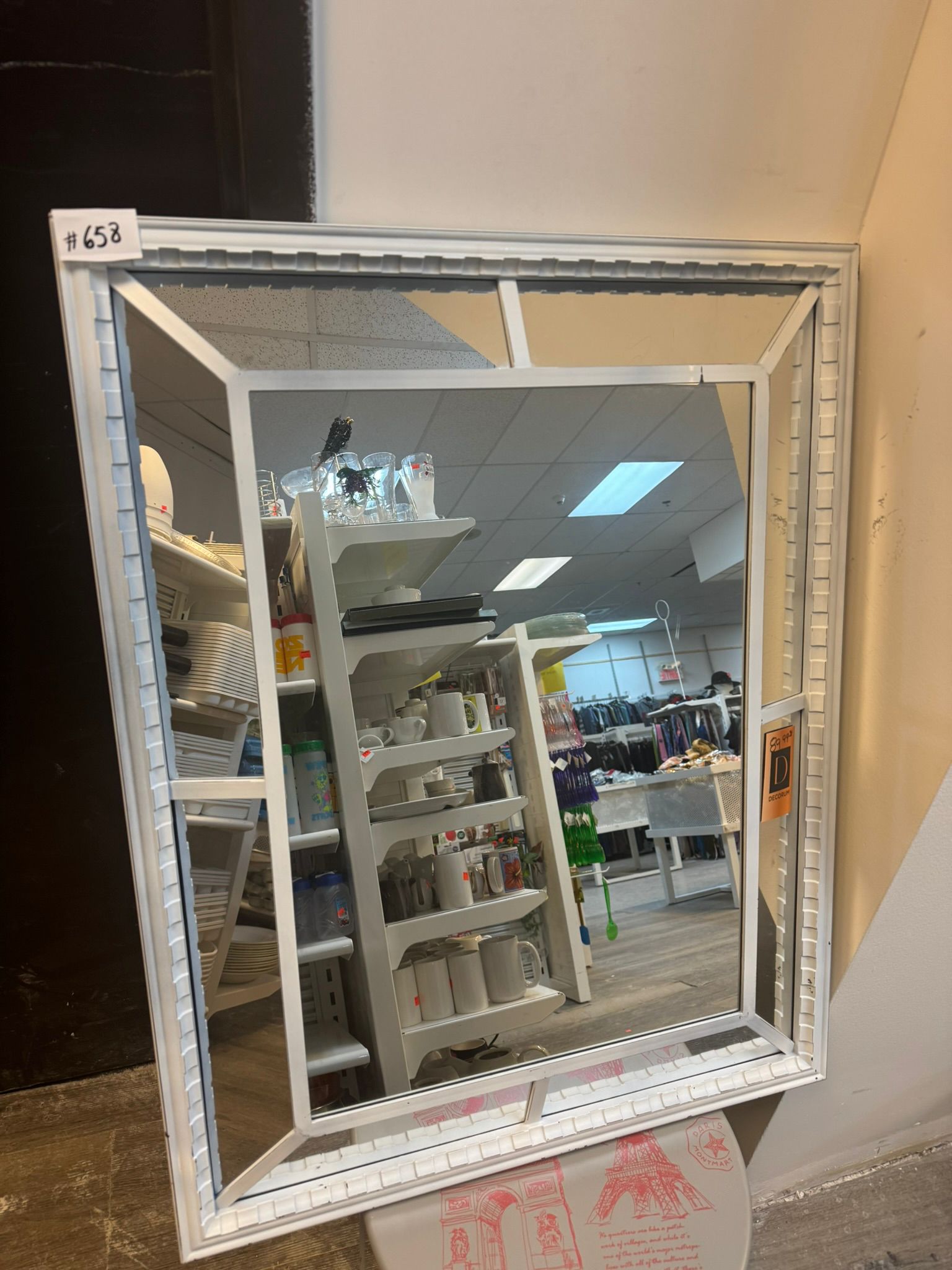 wall mounted mirror